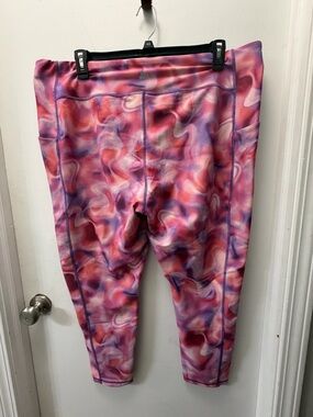 tek gear Pink & Purple Swirl Leggings
